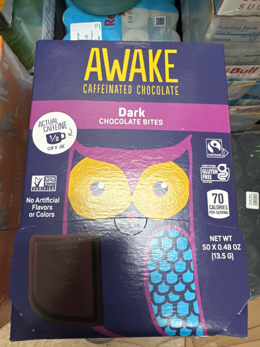 Awake Dark Chocolate Bites