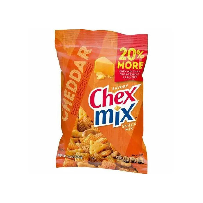 CHEX MIX MUD BUDDIES CHEDDAR 4.5Z