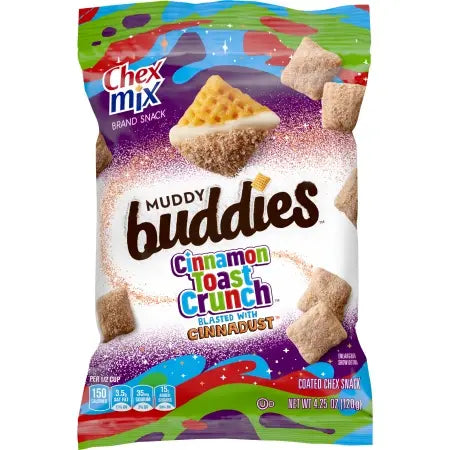CHEX MIX MUD BUDDIES CINNAMON 4Z