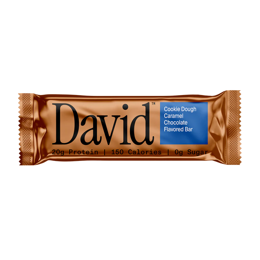 David Cookie dough chocolate caramel