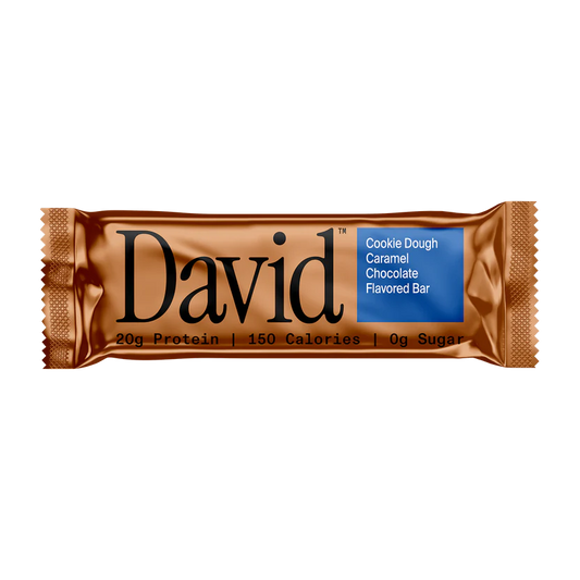 David Cookie dough chocolate caramel