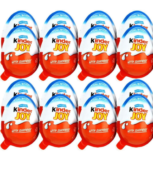 kinder eggs blue 24ct