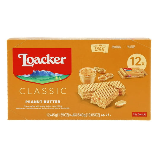 Loackers peanutbutter