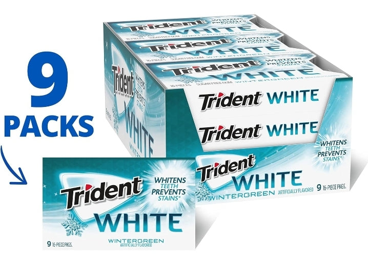 Trident white wintogreen