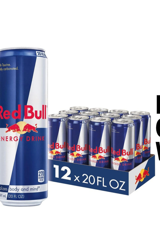 Red bulls 20oz