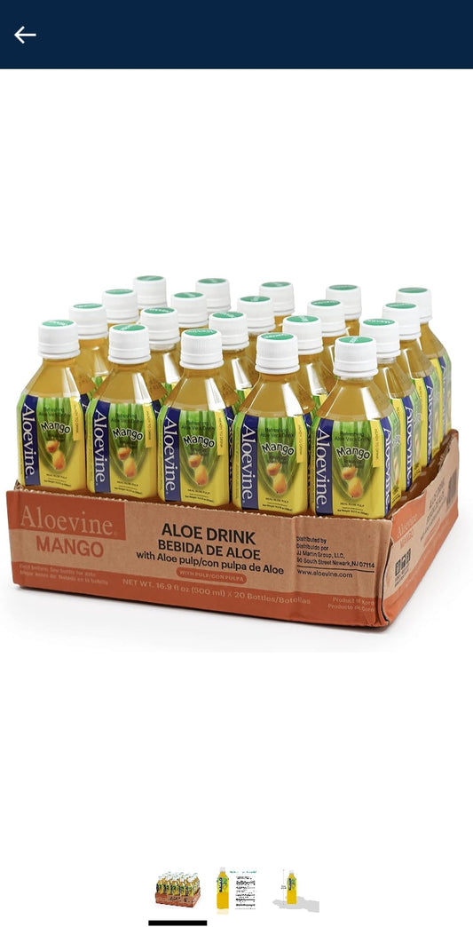 Aloevine 16oz pineapple