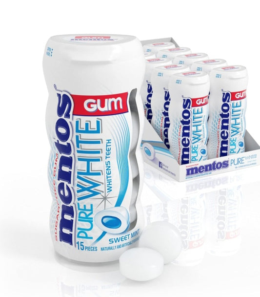 Mentos pure white