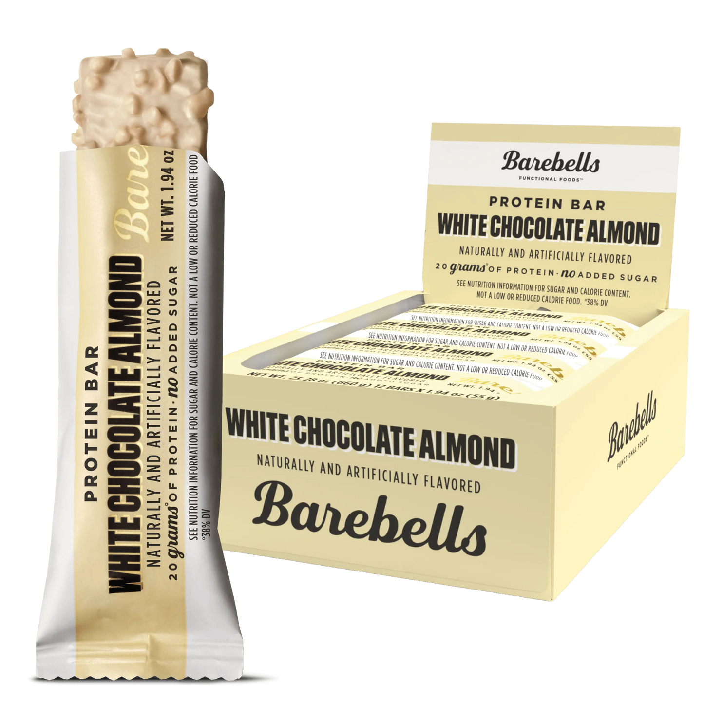 Barebells white chocolate almond