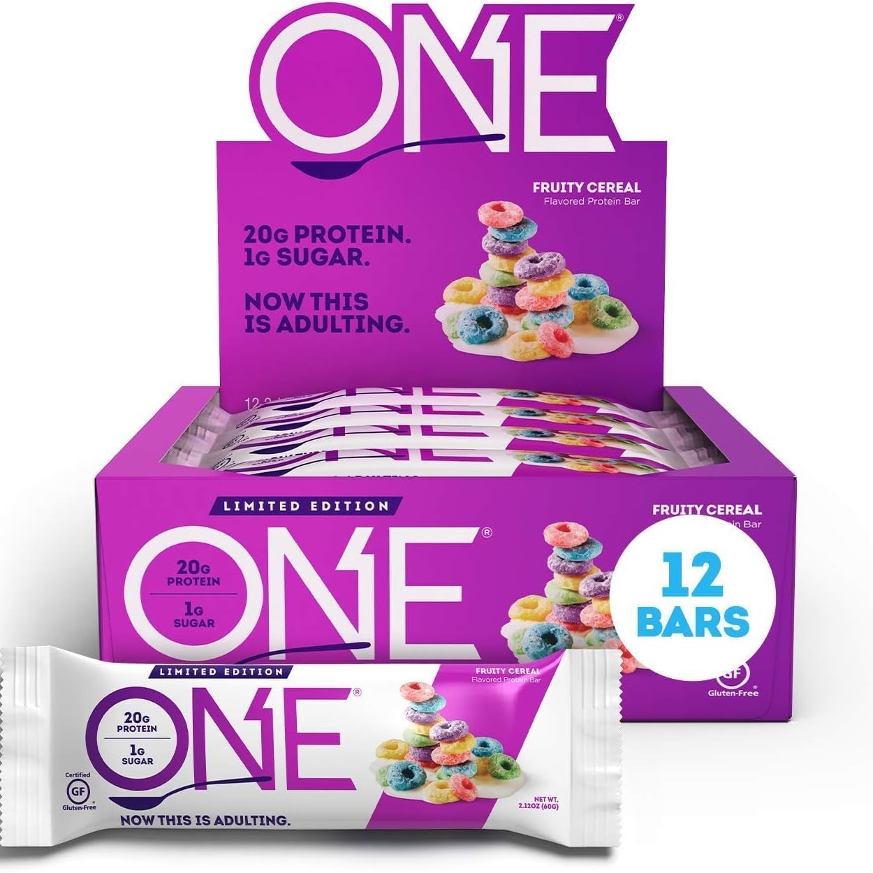 ONE BARS FRUITY CEREAL
