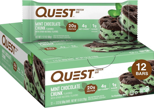 QUEST BARS MINT CHOC