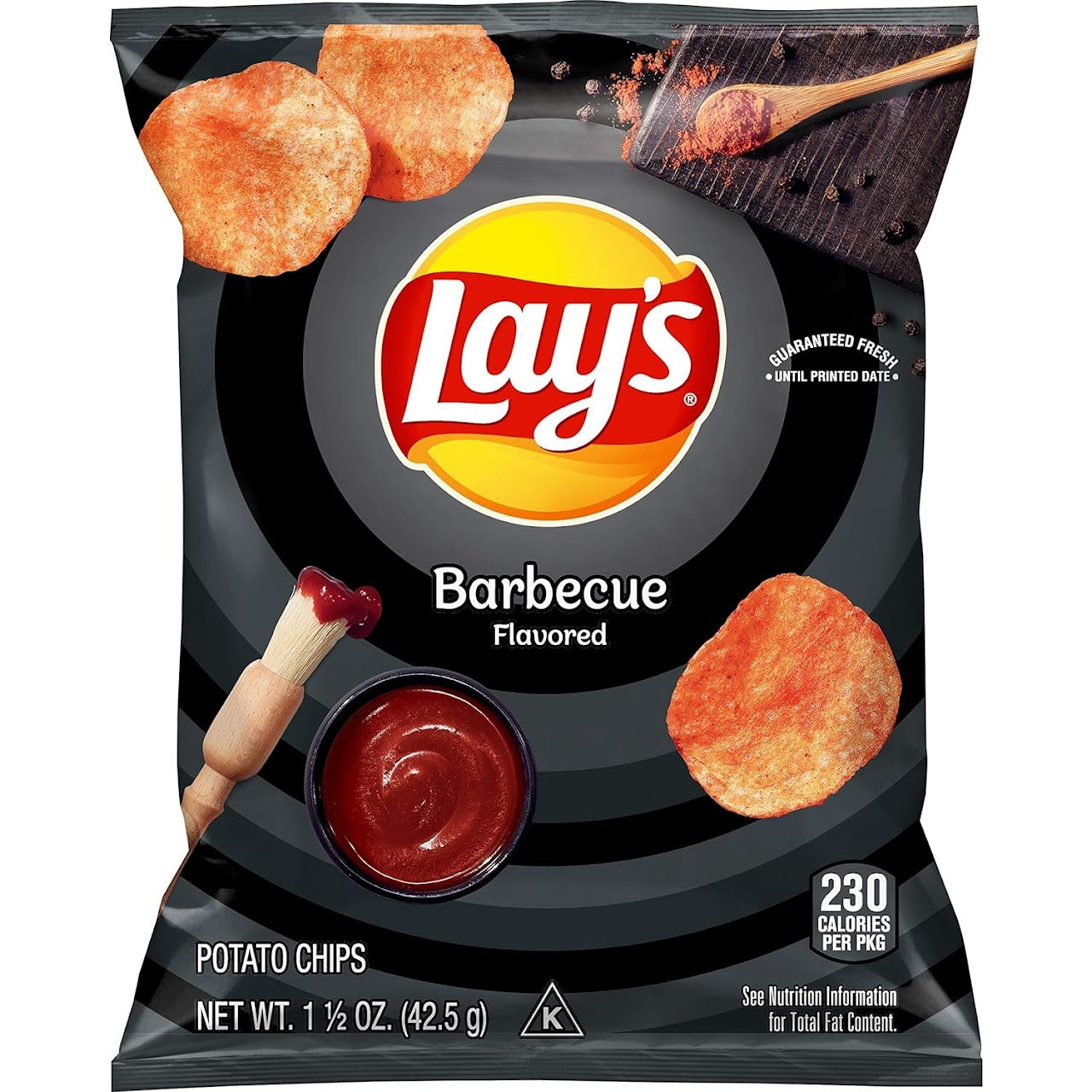 XVL LAYS  BBQ 2.25oz 24ct