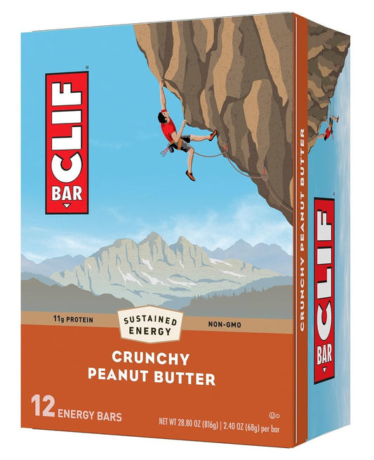 CLIFF BARS PB CRUNCHY 15CT