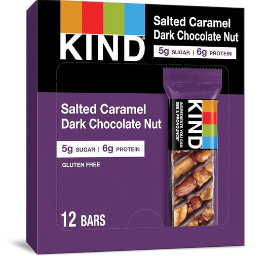 KIND-BARS SALTED CARAMEL DARK CHOCOLATE NUT