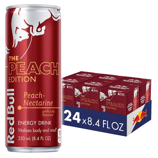 RED BULLS 8oz PEACH