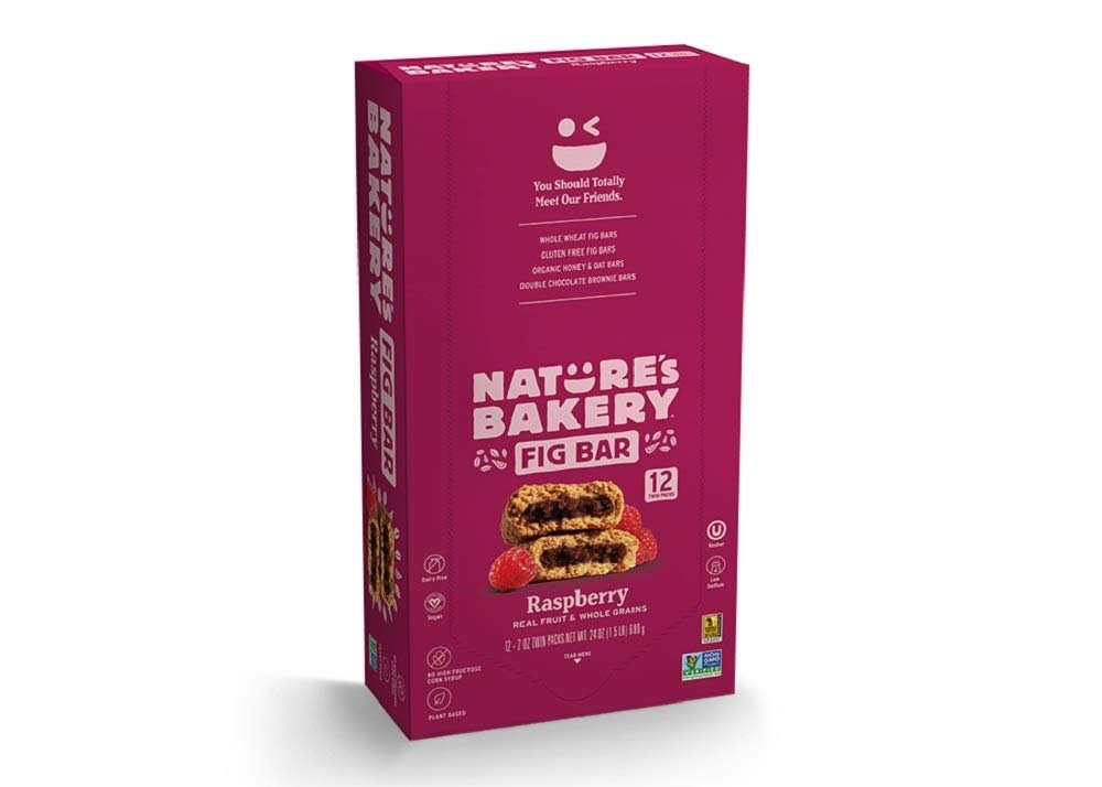NATURE'S BAKERY FIG BAR RASPBERRY
