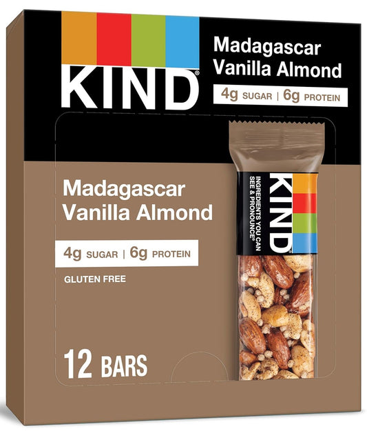 KIND-BARS MADAGASCAR VANILLA ALMOND