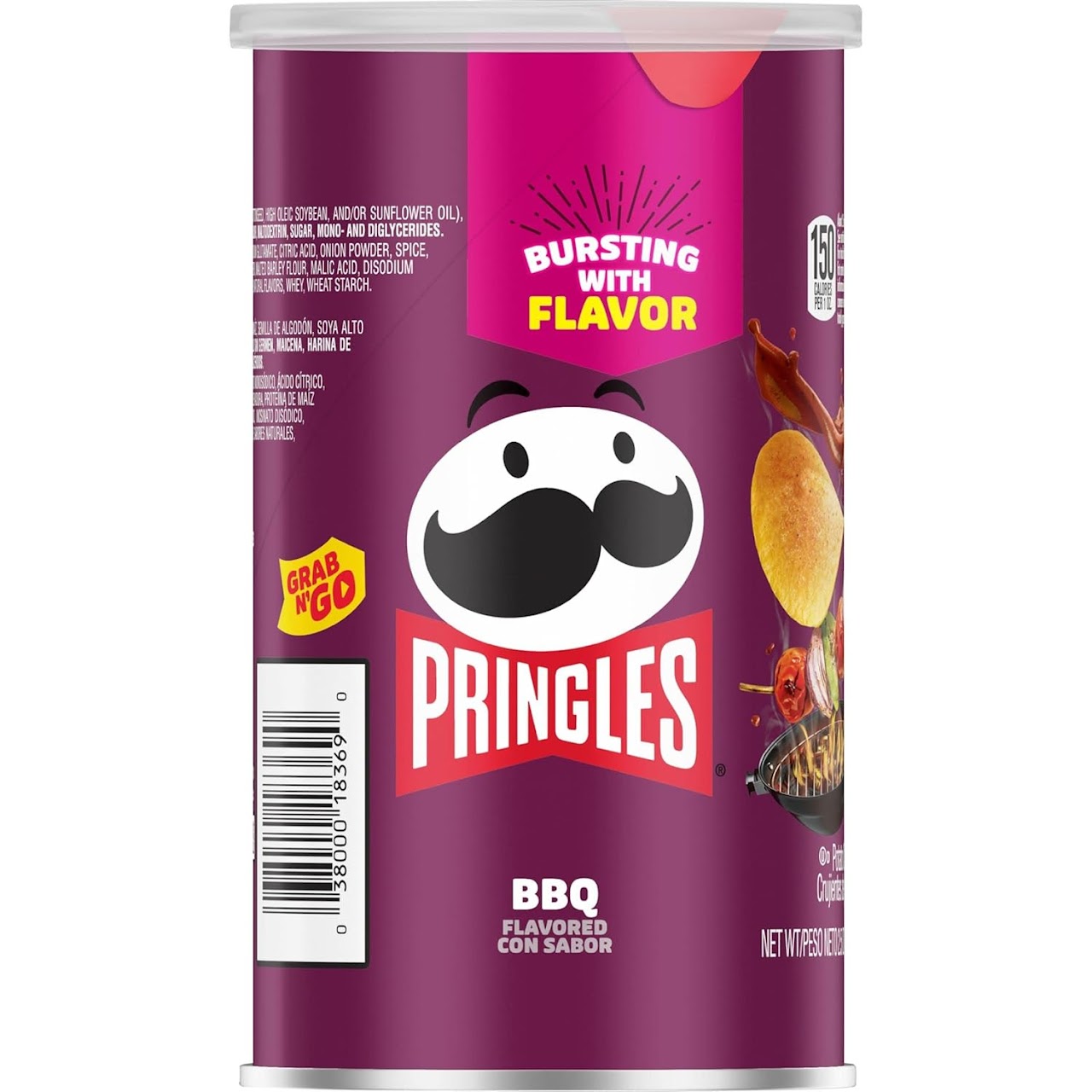 PRINGLES MEDIUM 2.5oz BBQ