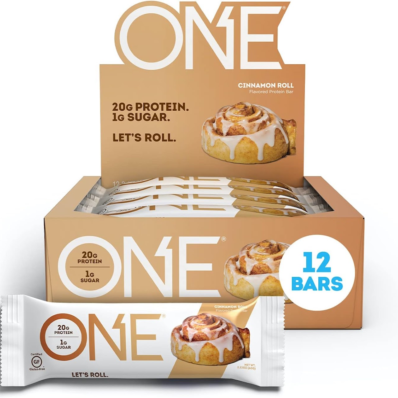 ONE BARS CINNAMON ROLL