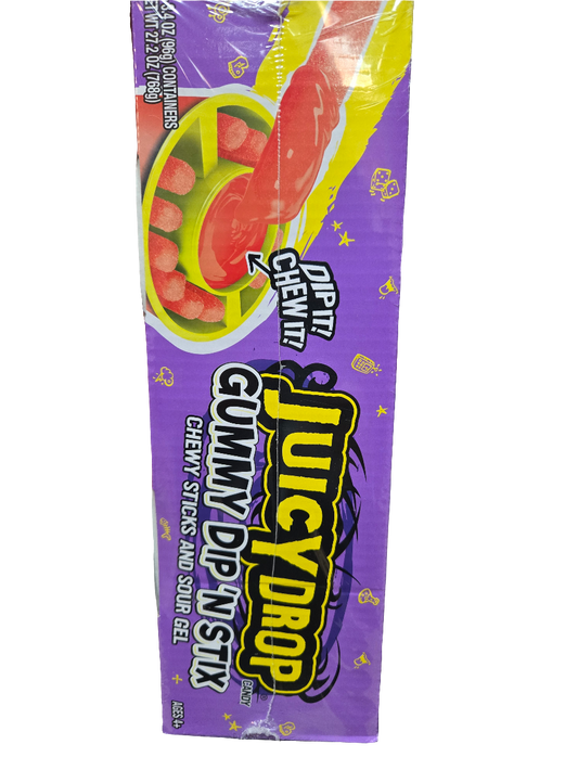 JUICY DROP gummy dip'n'stix