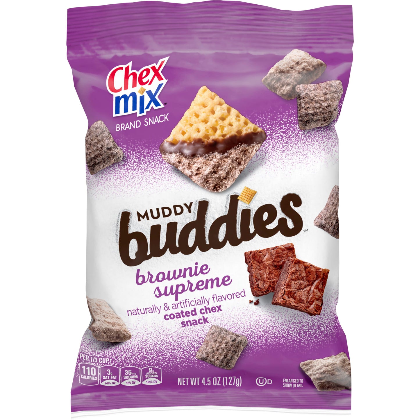 CHEX MIX MUD BUDDIES brownie supreme