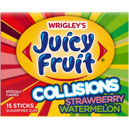 Wrigley value Juicy fruit collisions
