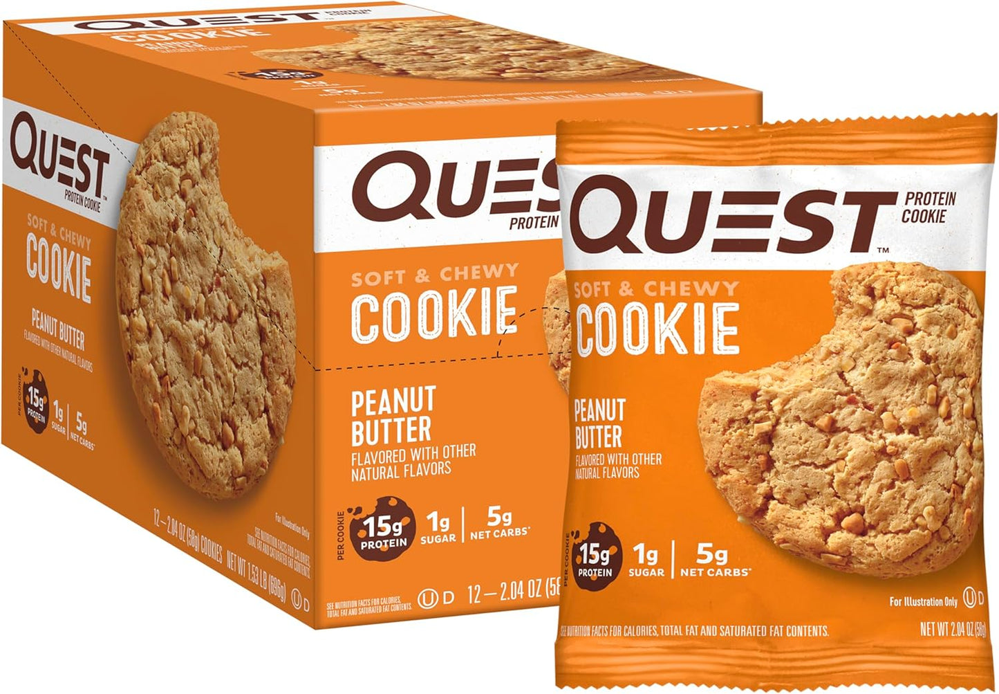 Quest COOKIES peanutbutter
