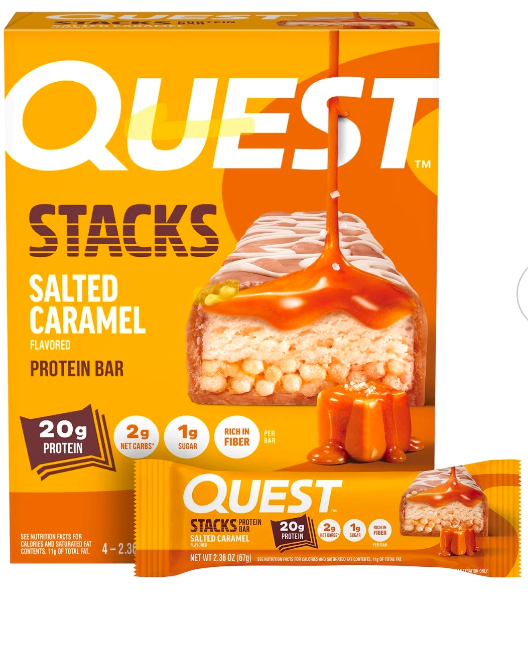 QUEST Stacks SALTED Caramel