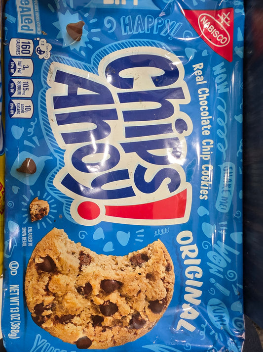 Family size cookies chipsahoy choc chip