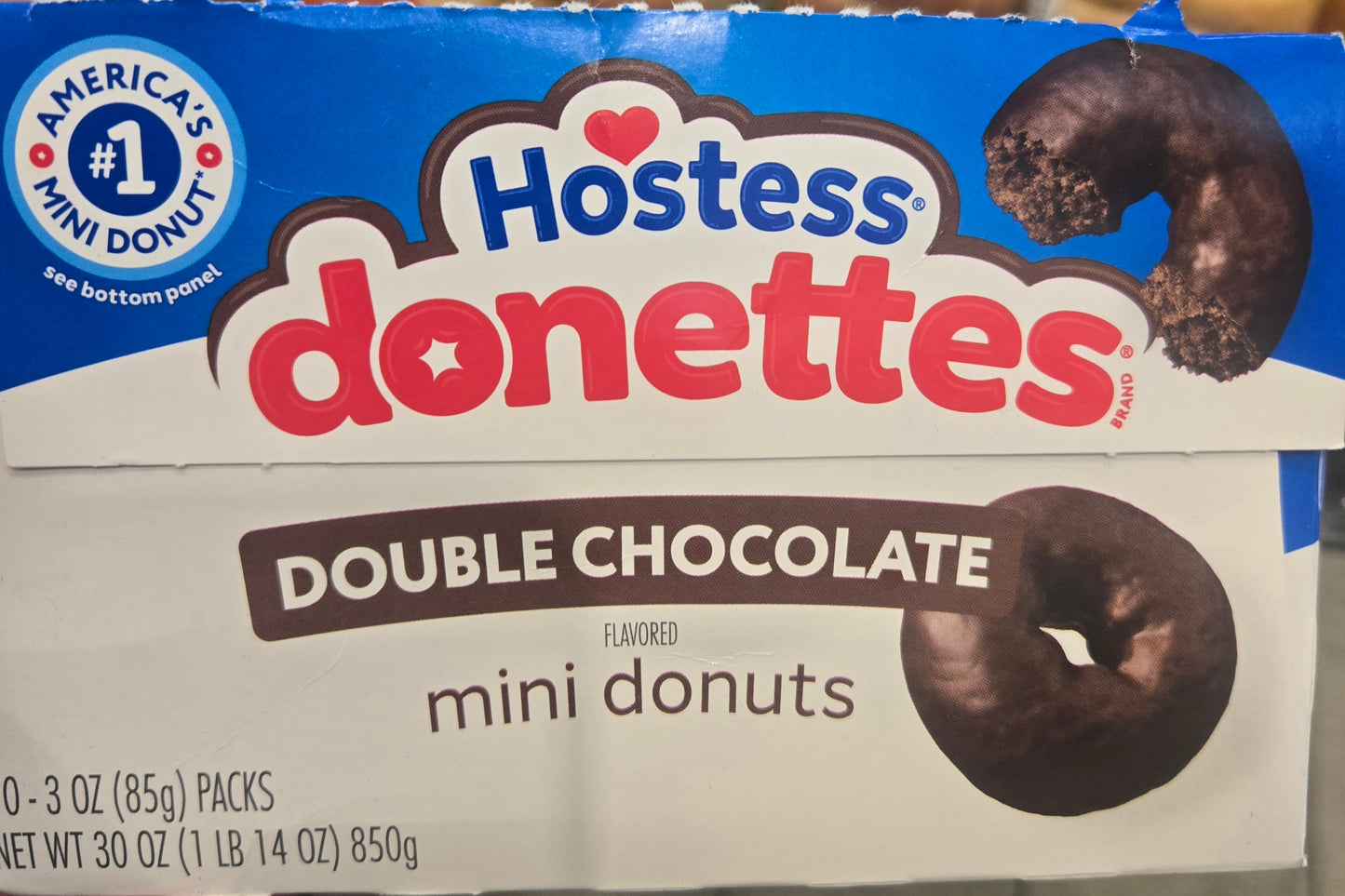 Hostess double chocolate  donettes