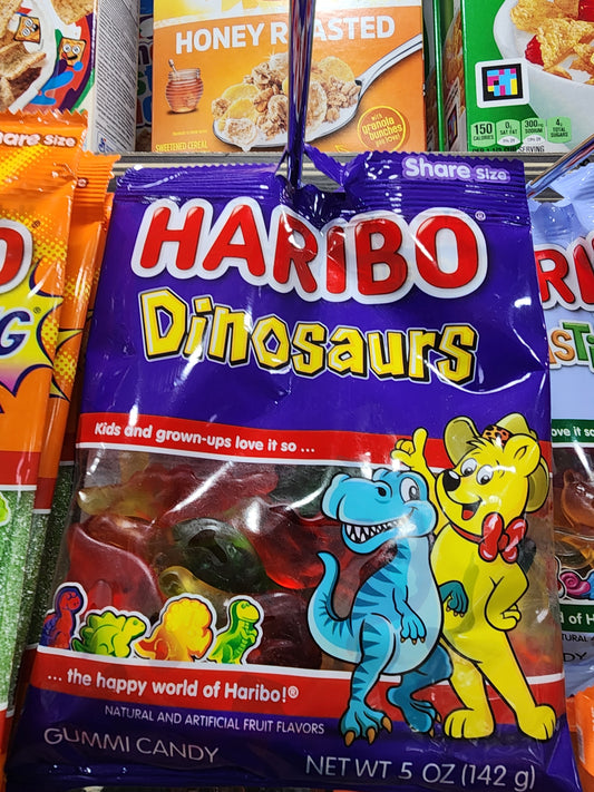 Haribo dinosaurs