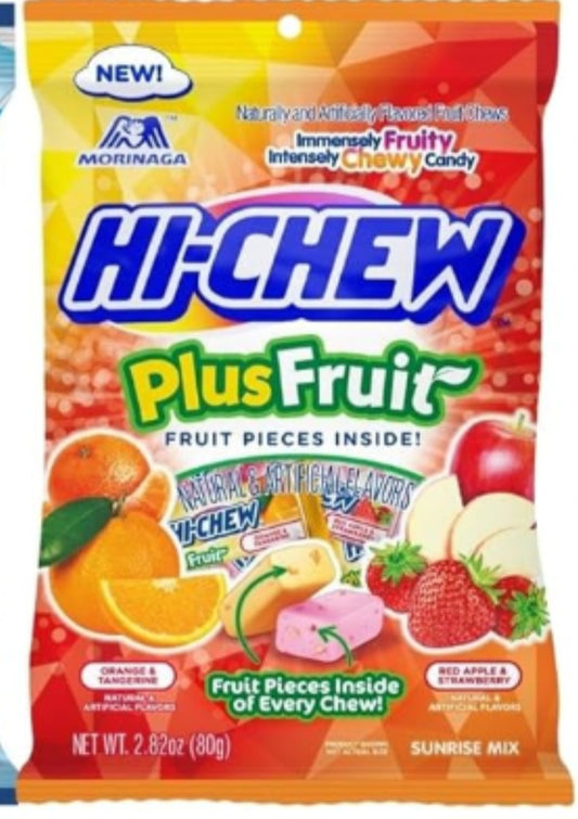 Hi chews plus fruit mix 6ct