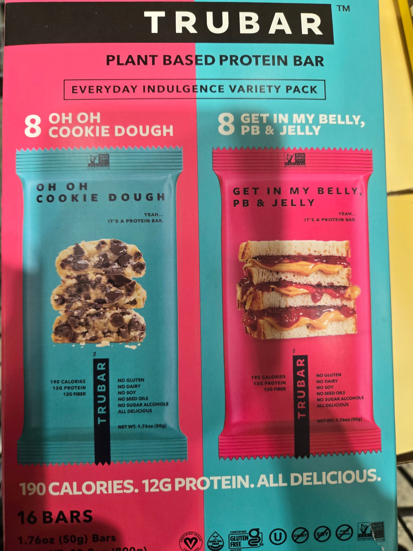 Trubar 16ct cookie dough/pbjelly