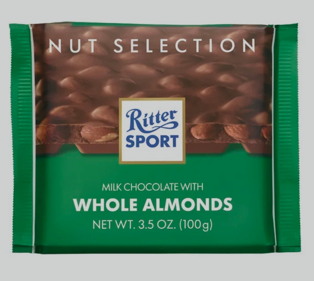 Ritter sport milk w/Almonds