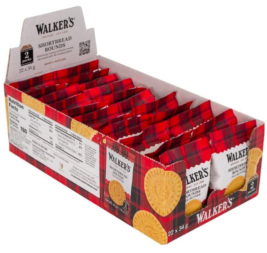 Walker's shortbread round 22ct