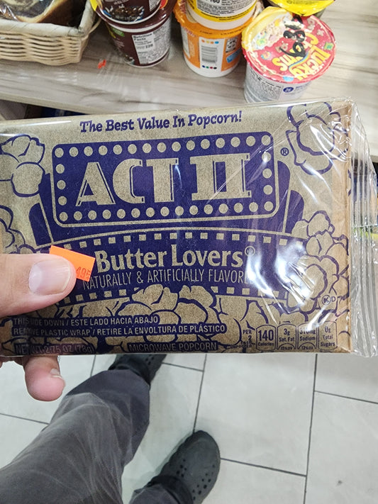 Act popcorn