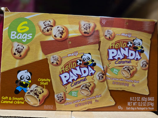 Hello panda caramel