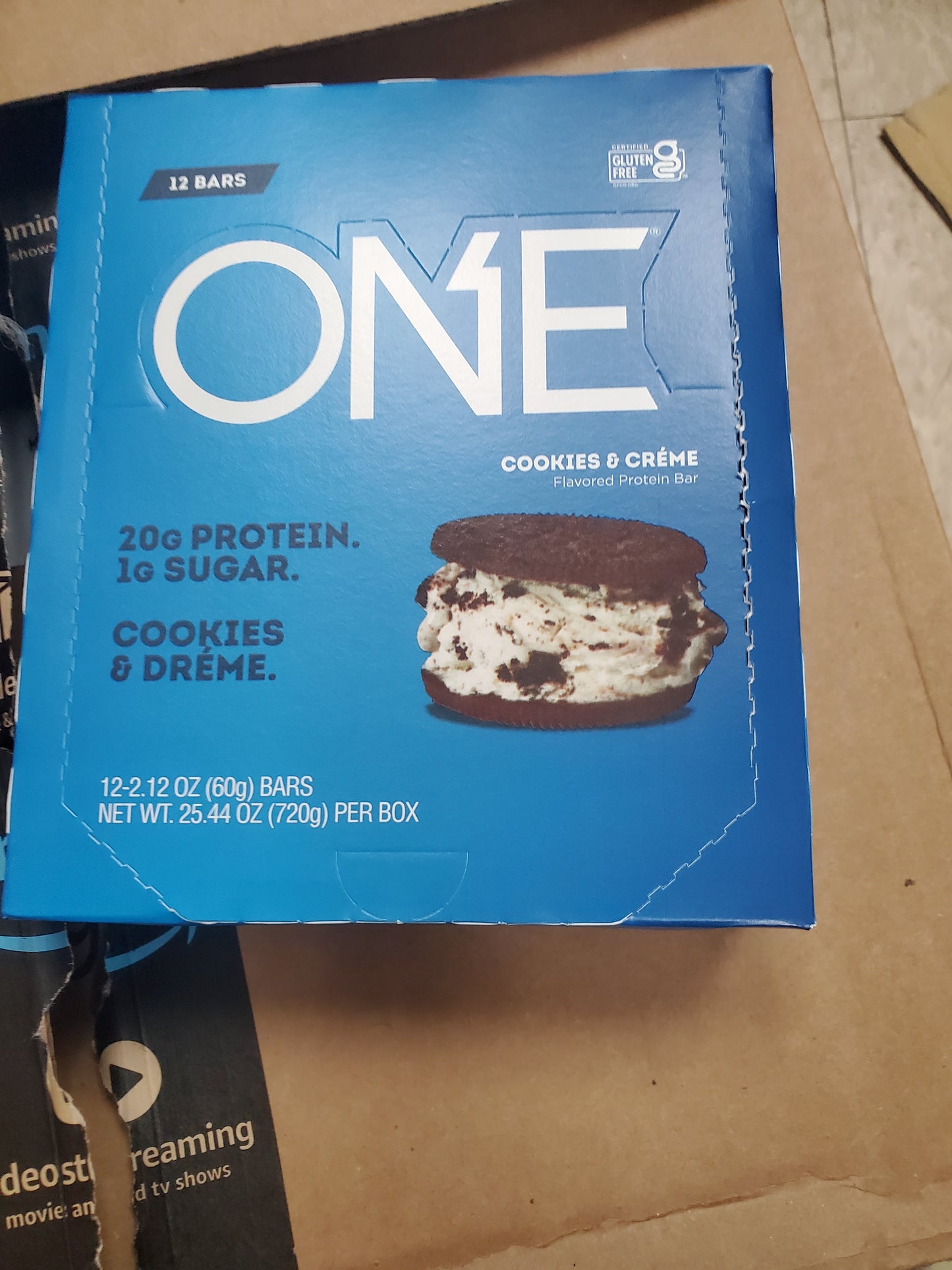 One Cookies & Cream