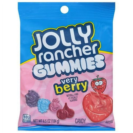Jolly rancher very berry gummi 6oz