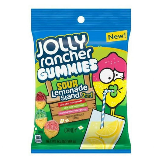 Jolly rancher sour lemonade gummi 6oz