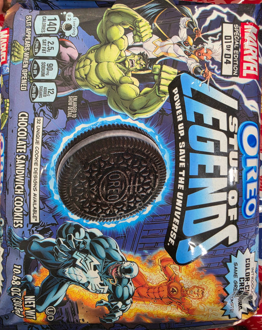 Family size cookies Oreo legends