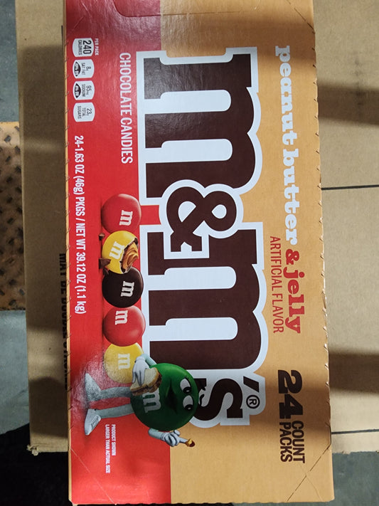 M&m pb & jelly 24ct