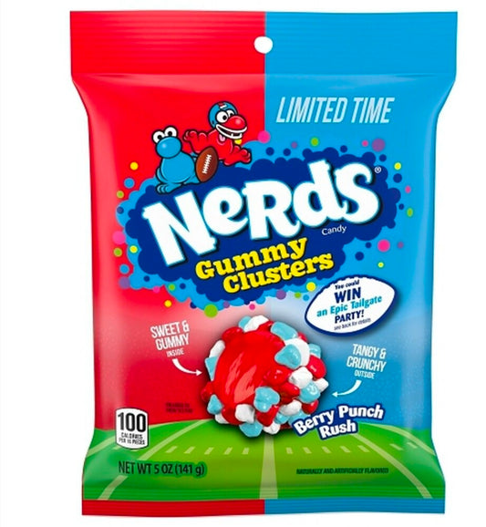 Nerds gummi berry punch rush 5oz bags 12ct