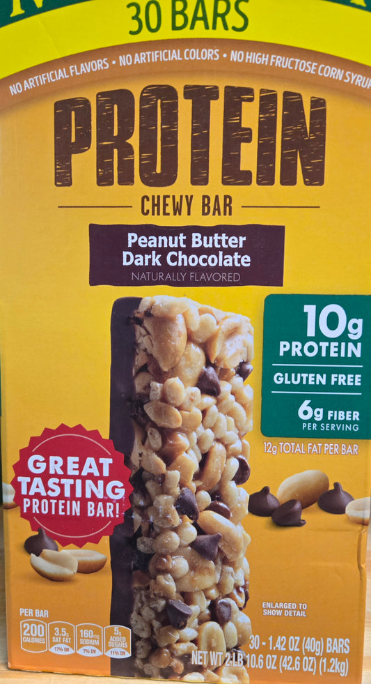 Granola protein peanutbutter dark choc 30ct