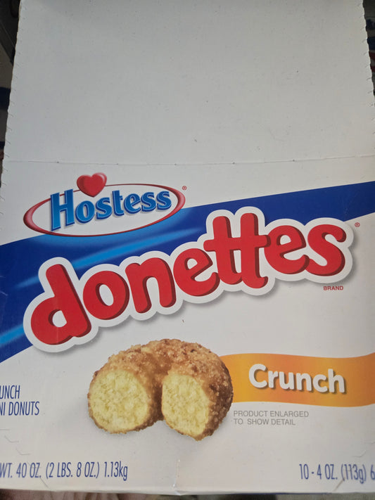 Hostess crunch donettes