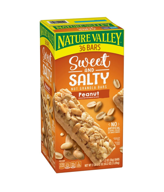Granola sweet salty 36 bars