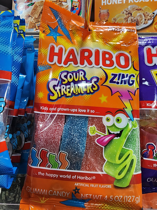 Haribo sour streamers