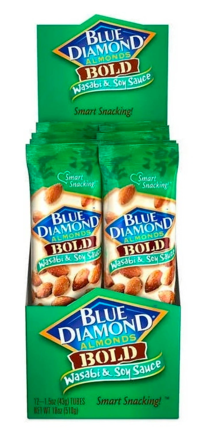 Blue diamonds wasabi & soy sauce 12ct