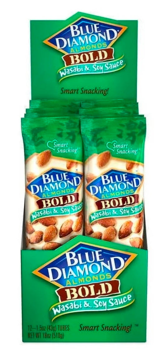 Blue diamonds wasabi & soy sauce 12ct