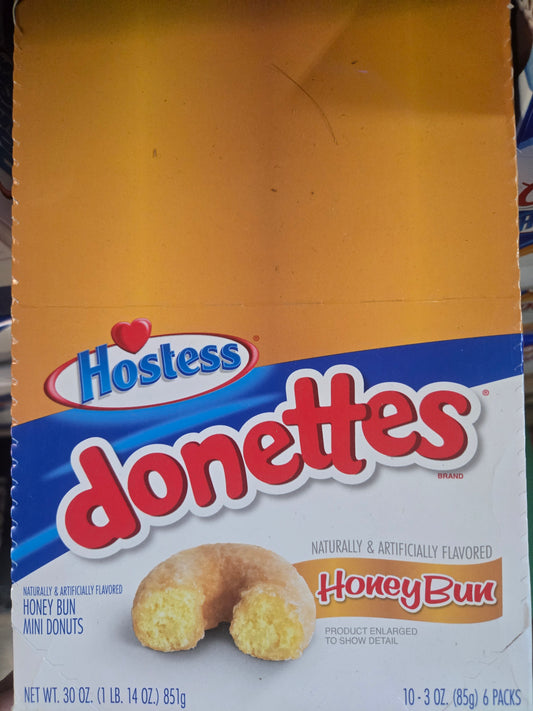 Hostess honey bun donettes