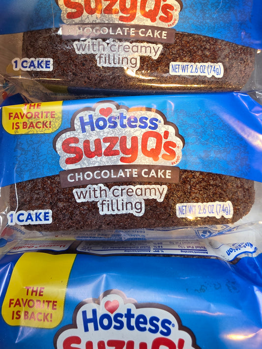 Hostess Suzy Q's 6ct